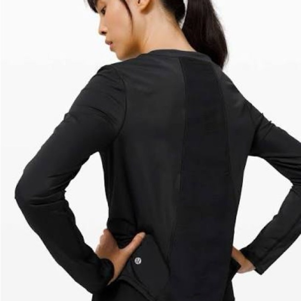 lululemon athletica Black Long Sleeve Top